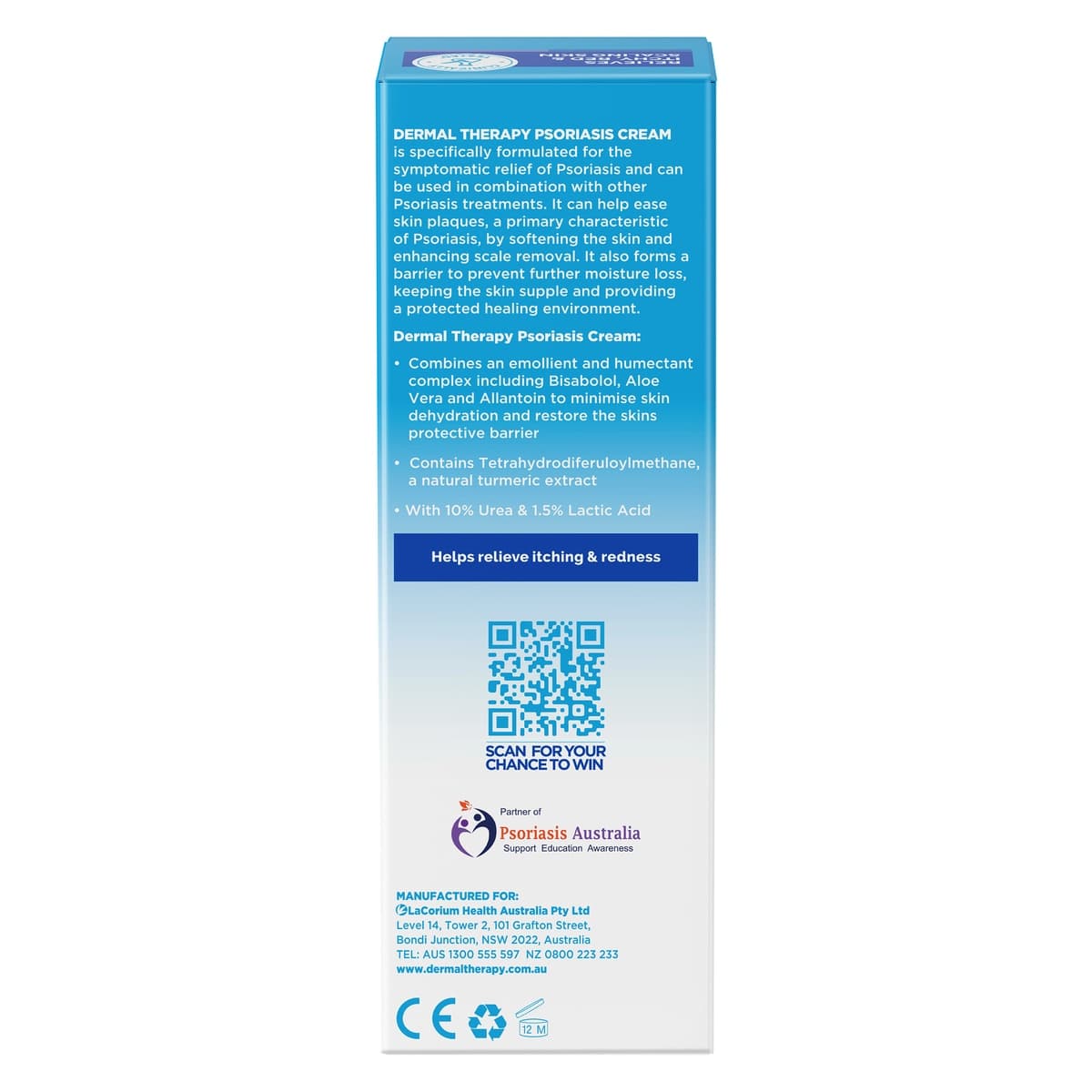 Thumbnail Dermal Therapy Psoriasis Cream 60g