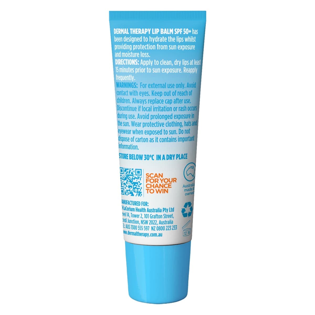 Thumbnail Dermal Therapy Lip Balm SPF50+ 10g