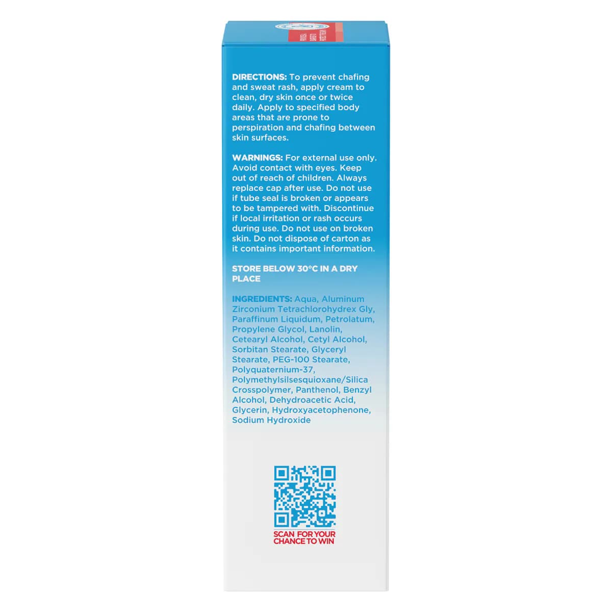 Thumbnail Dermal Therapy Chafing & Sweat Rash Prevention Cream 75g