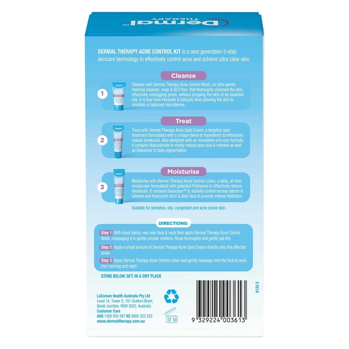 Thumbnail Dermal Therapy Acne Control Kit