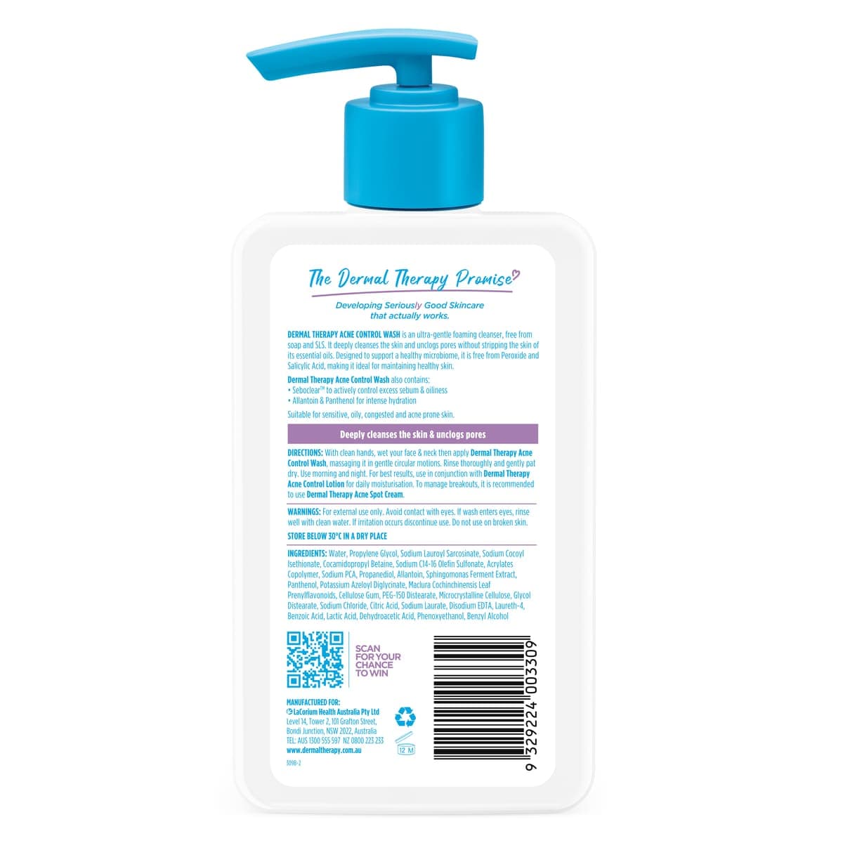 Thumbnail Dermal Therapy Acne Control Wash 175ml