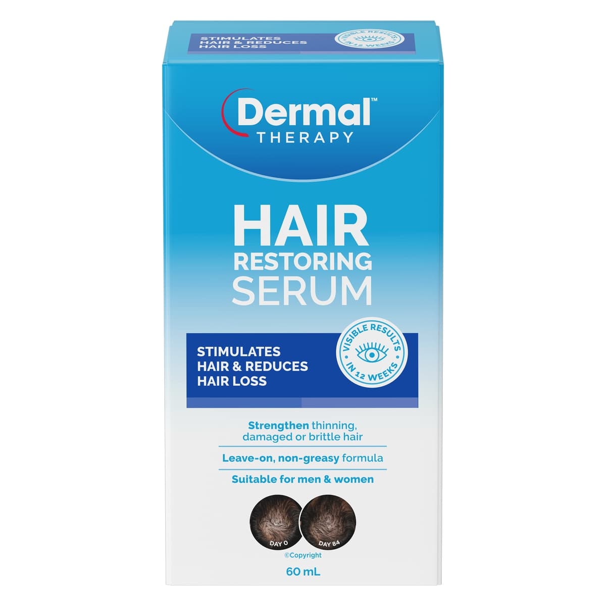 Thumbnail Dermal Therapy Hair Restoring Serum 60g