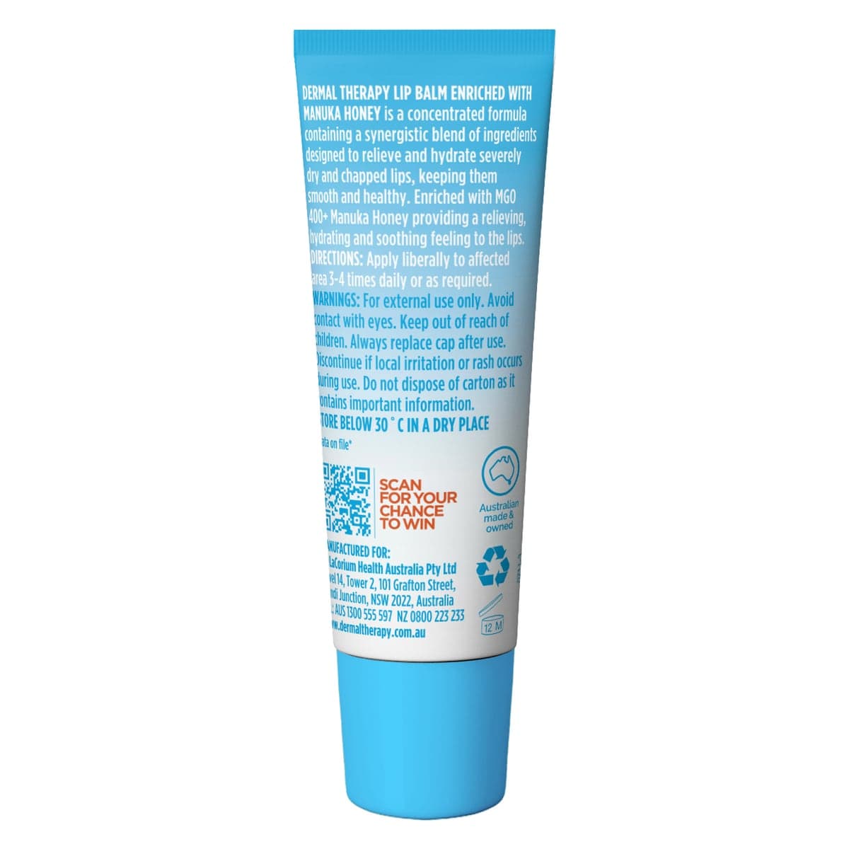 Thumbnail Dermal Therapy Lip Balm Manuka Honey 10g