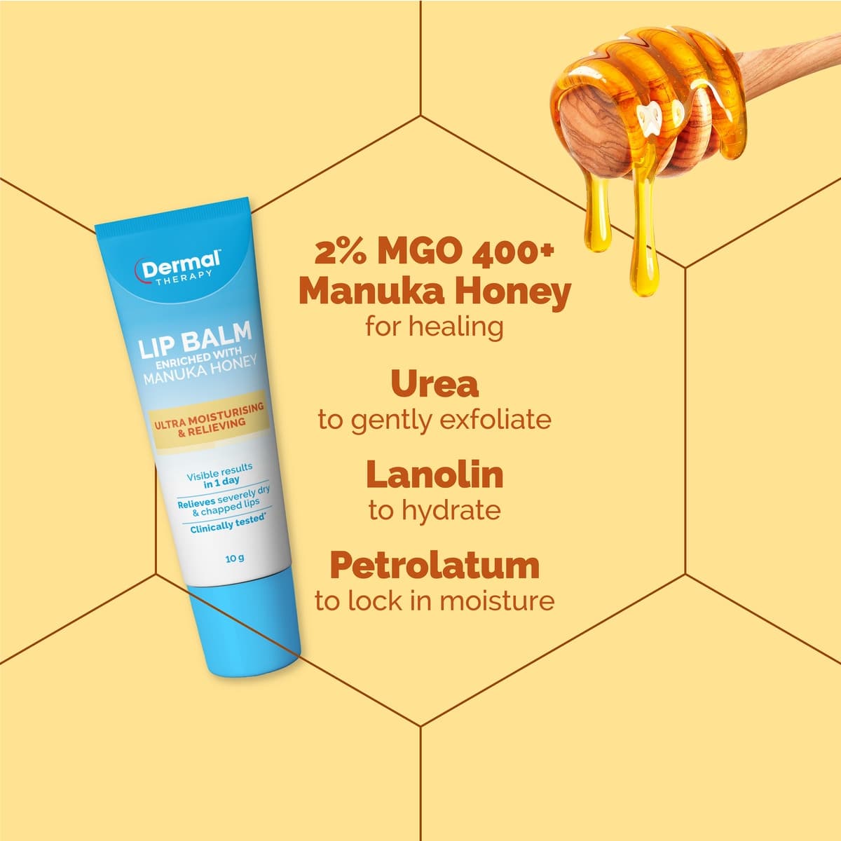 Thumbnail Dermal Therapy Lip Balm Manuka Honey 10g