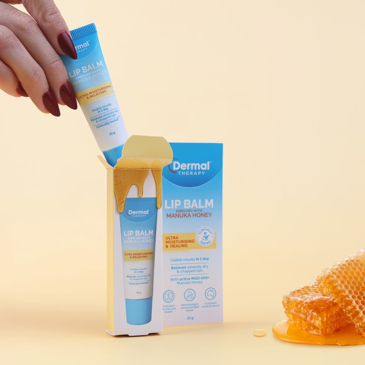 Thumbnail Dermal Therapy Lip Balm Manuka Honey 10g