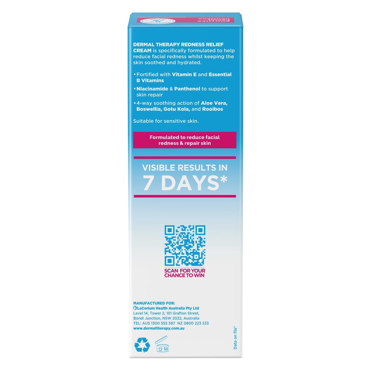 Thumbnail Dermal Therapy Redness Relief Cream 60g
