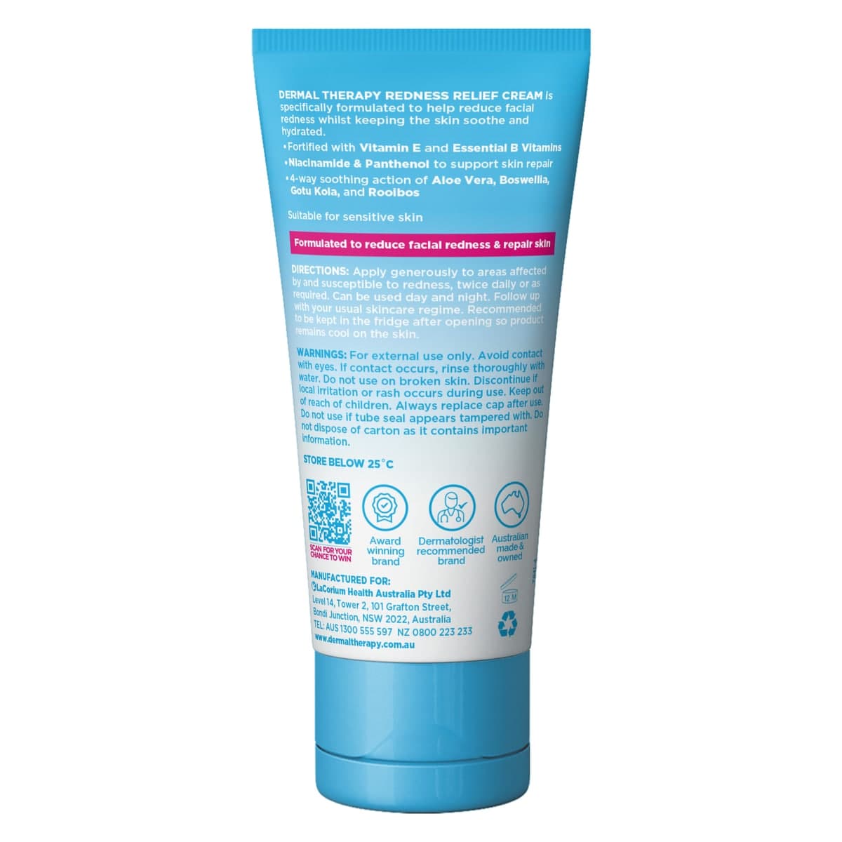 Thumbnail Dermal Therapy Redness Relief Cream 60g