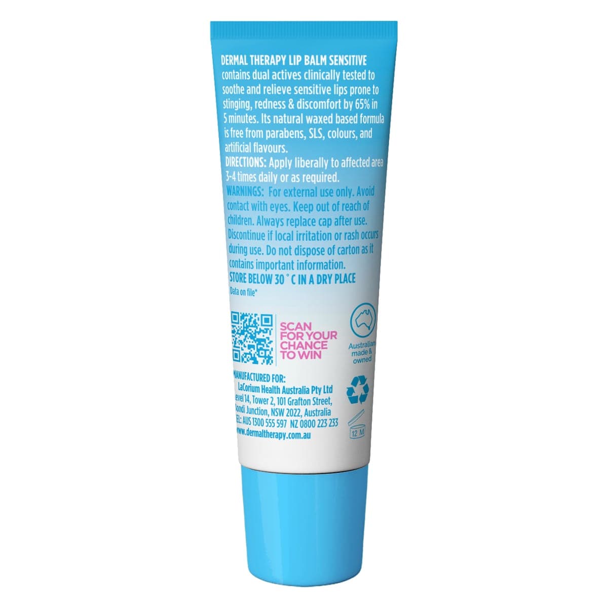 Thumbnail Dermal Therapy Lip Balm Sensitive 10g