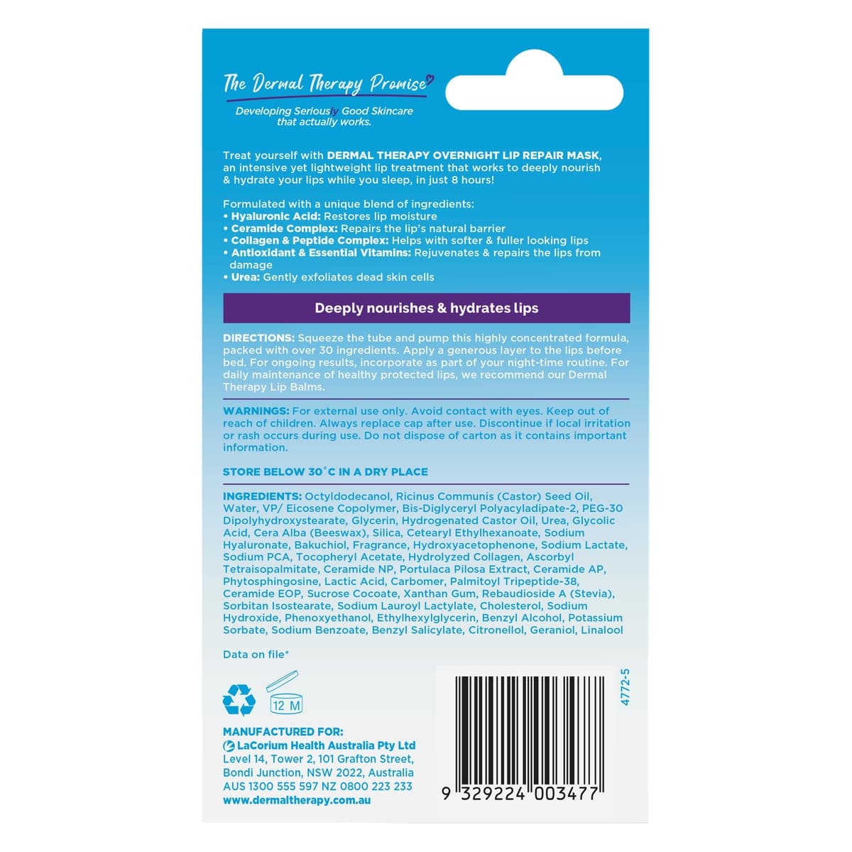 Thumbnail Dermal Therapy Overnight Lip Repair 10ml