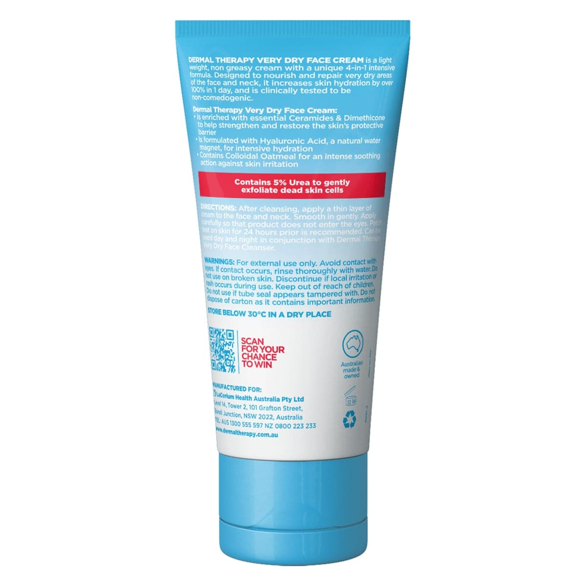 Thumbnail Dermal Therapy Very Dry Face Cream 50g