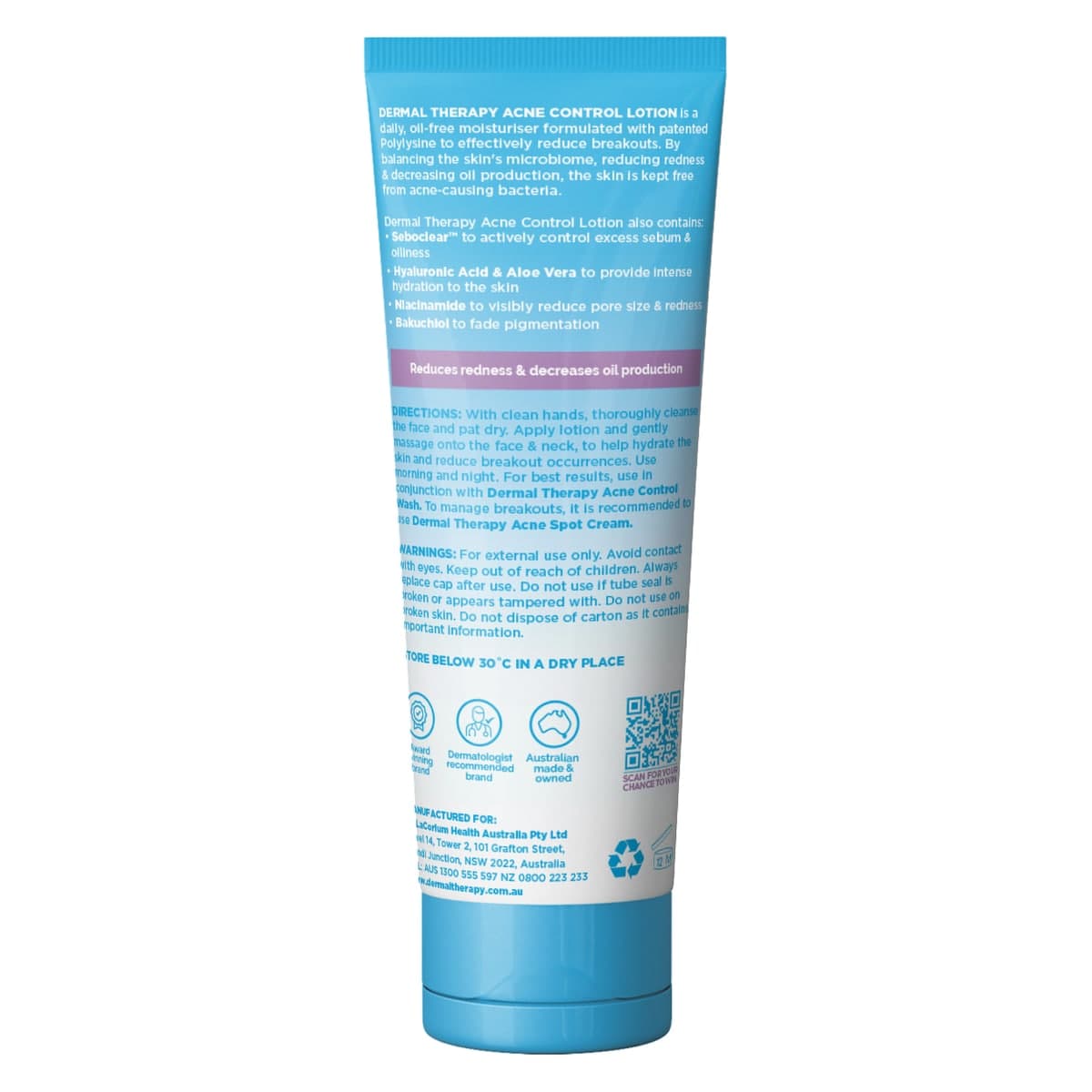 Thumbnail Dermal Therapy Acne Control Lotion 85ml