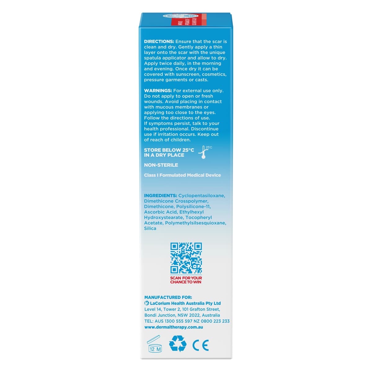 Thumbnail Dermal Therapy Scar Treatment Silicone+ Gel 10g
