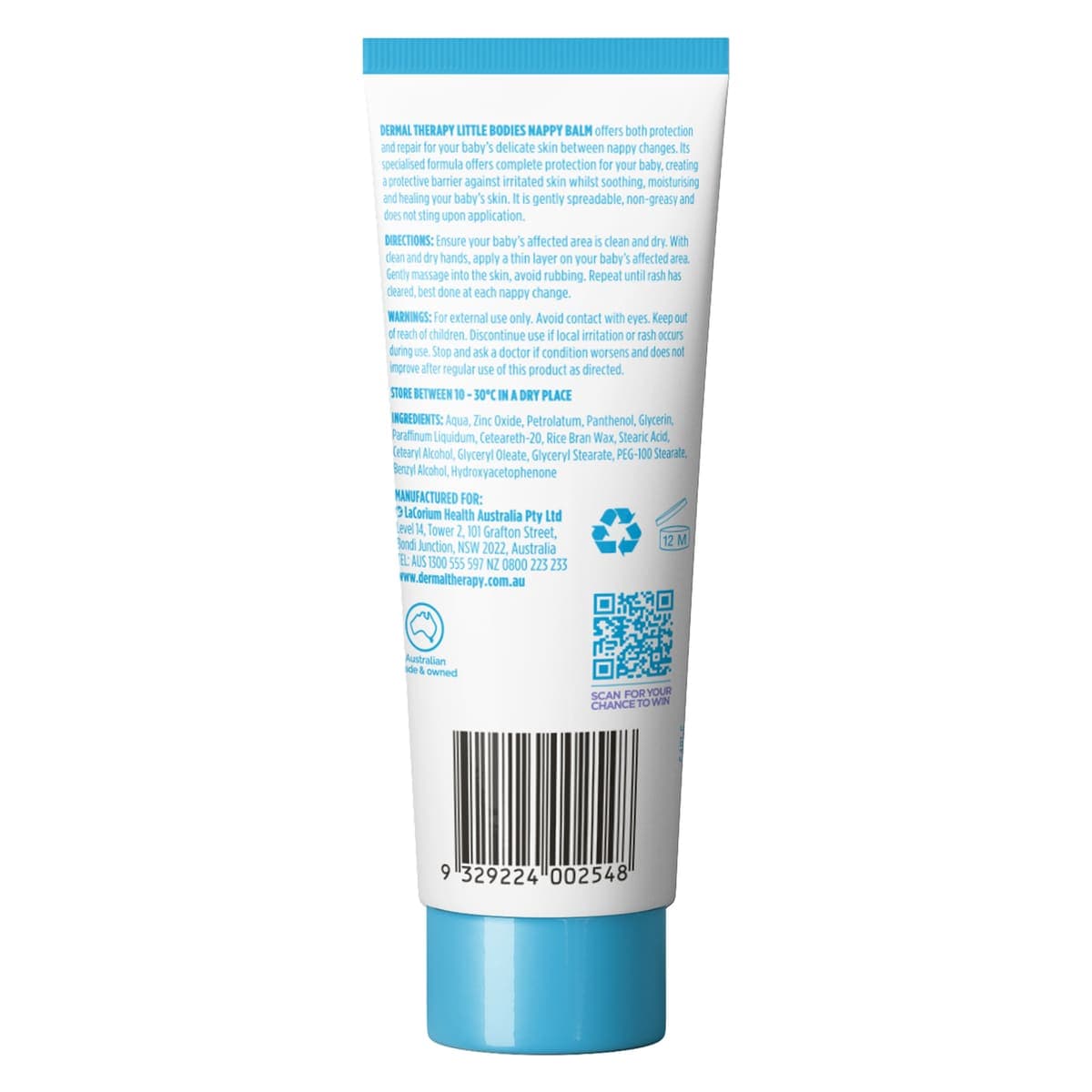 Thumbnail Dermal Therapy Little Bodies Nappy Balm 100g