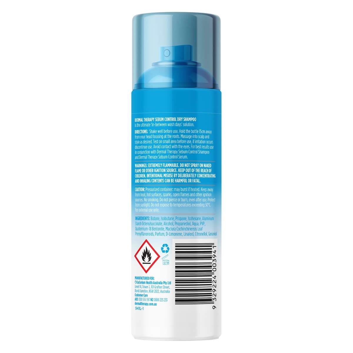 Thumbnail Dermal Therapy Sebum Control Dry Shampoo 50ml