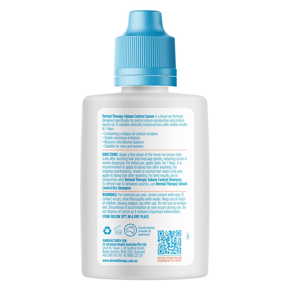 Thumbnail Dermal Therapy Sebum Control Scalp Serum 60ml
