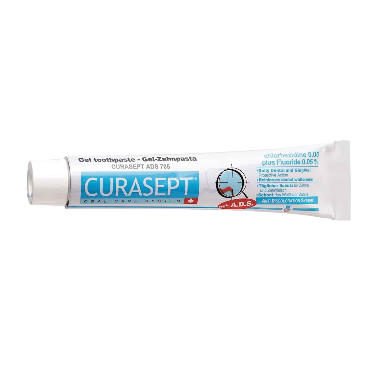 Thumbnail Curasept ADS 705 Chlorhexidine 0.05% Gel Toothpaste 75ml