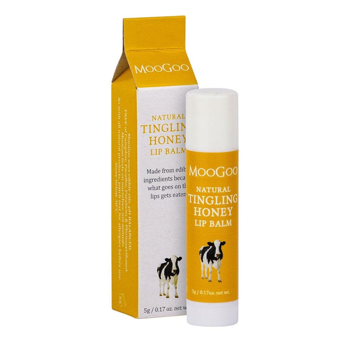 Thumbnail MooGoo Natural Tingling Honey Lip Balm 5g