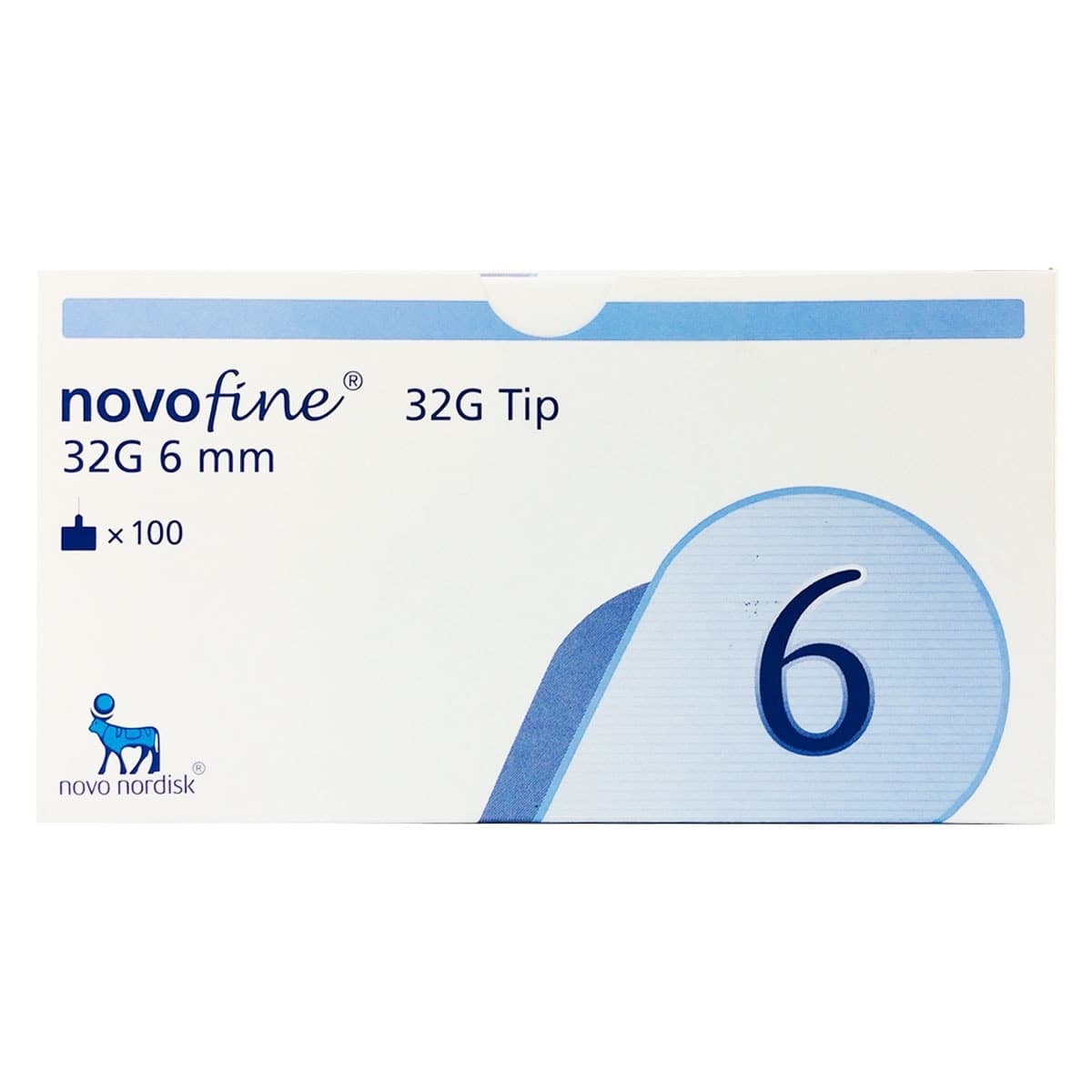 Thumbnail Novofine Pen Needle 32G x 6mm 100 Needles