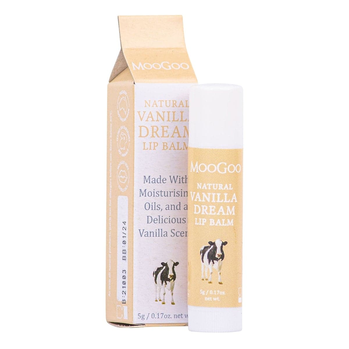 Thumbnail MooGoo Natural Vanilla Dream Lip Balm 5g