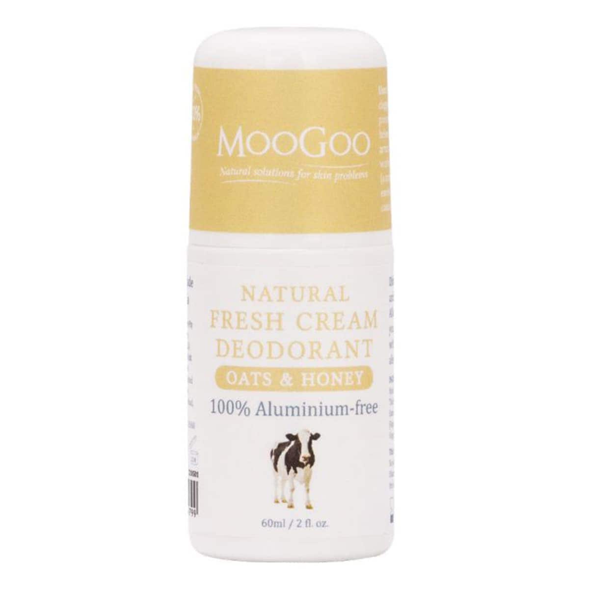 Thumbnail MooGoo Fresh Cream Deodorant Oats & Honey 60ml