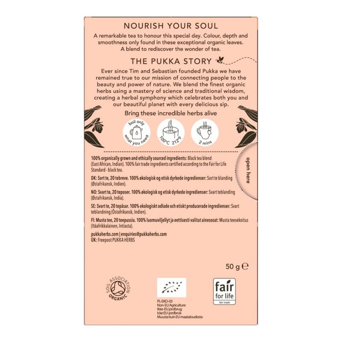 Thumbnail Pukka Elegant English Breakfast Tea Bags 20 Pack