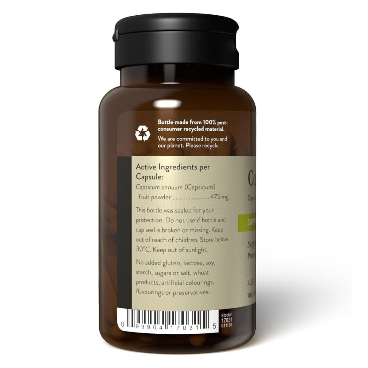Thumbnail Nature's Sunshine Capsicum 475mg 100 Capsules