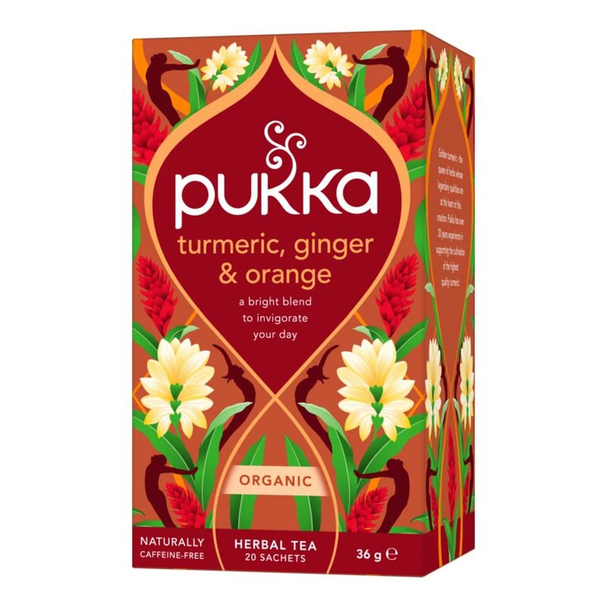 Thumbnail Pukka Herbs Turmeric Ginger and Orange Tea Bags 20 Pack