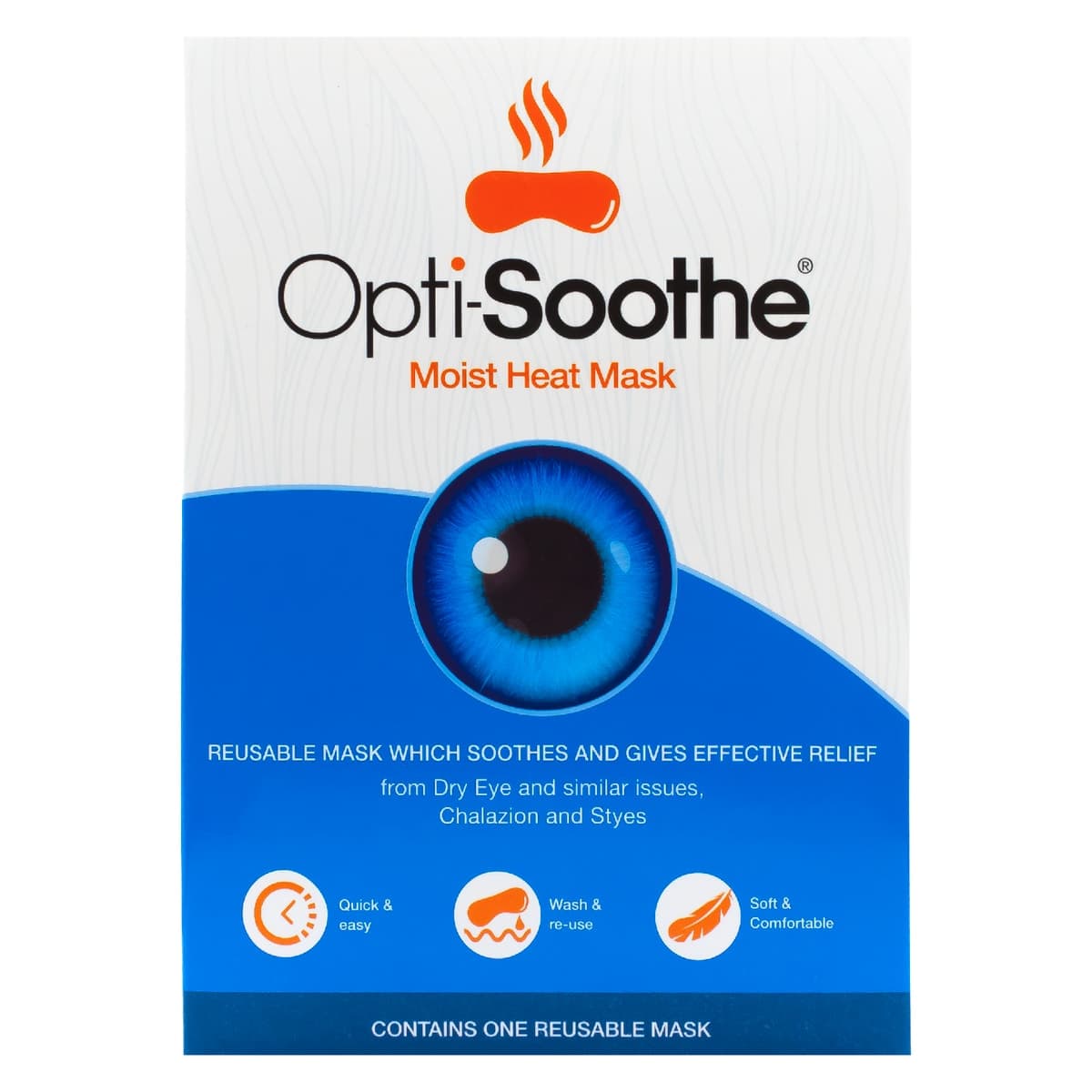 Thumbnail Opti-Soothe Moist Heat Eye Mask 1 Pack