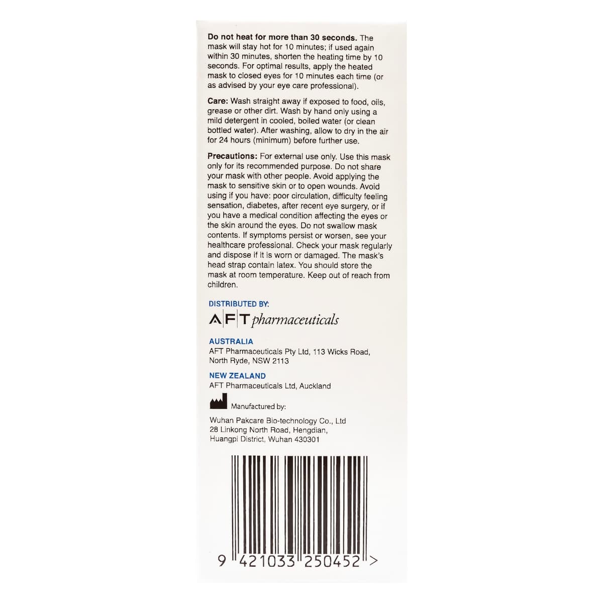 Thumbnail Opti-Soothe Moist Heat Eye Mask 1 Pack