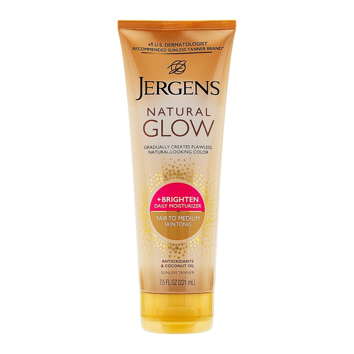 Jergens Natural Glow Moisturiser Fair to Medium Skin 221ml