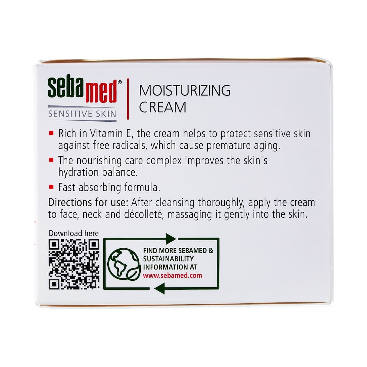 Thumbnail Sebamed Moisturising Cream 75ml