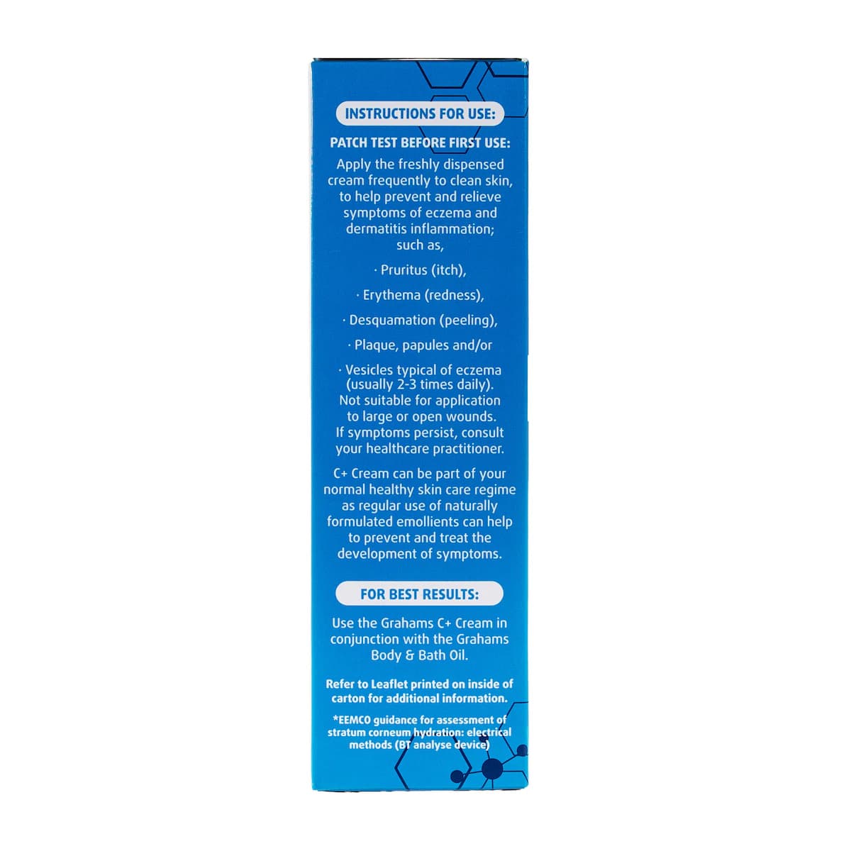 Thumbnail Grahams Natural C+ Eczema & Dermatitis Cream 50g