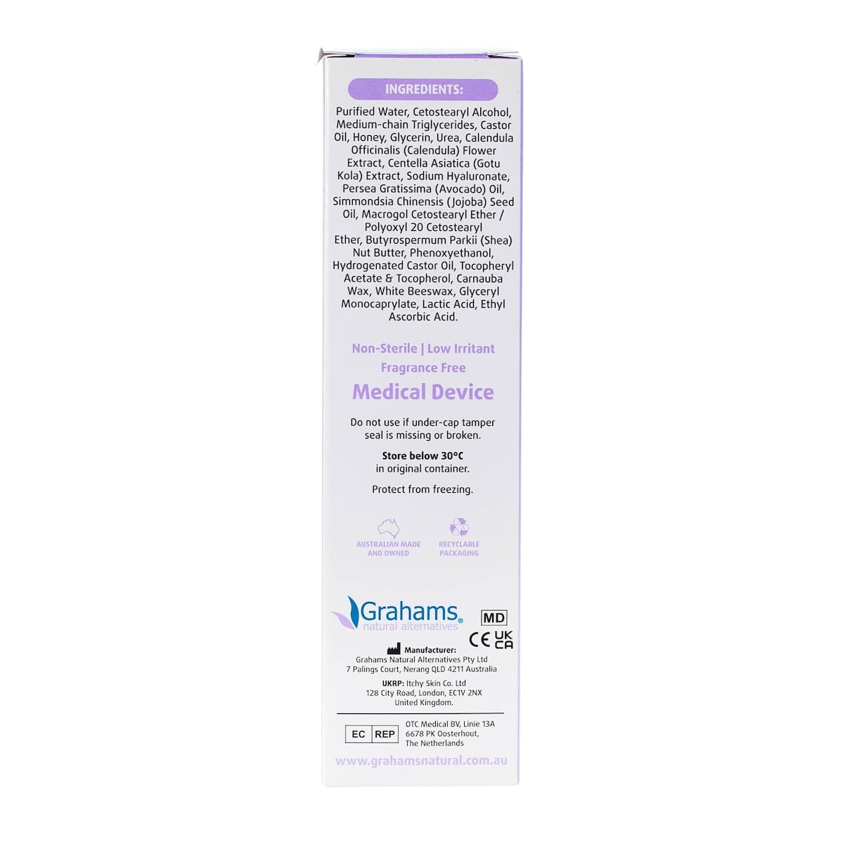 Thumbnail Grahams Natural Psoriasis Cream 75g