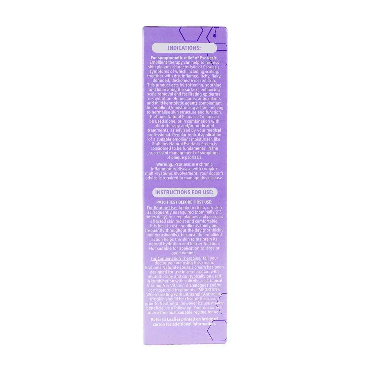 Thumbnail Grahams Natural Psoriasis Cream 75g