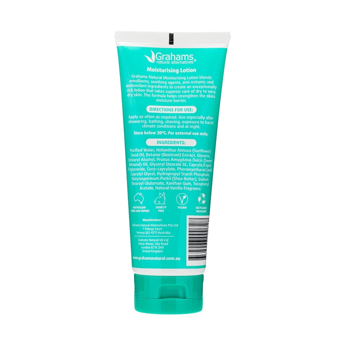 Thumbnail Grahams Natural Moisturising Body Lotion Sensitive 200ml