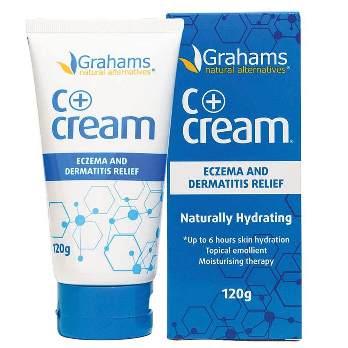 Thumbnail Grahams Natural C+ Eczema & Dermatitis Cream 120g