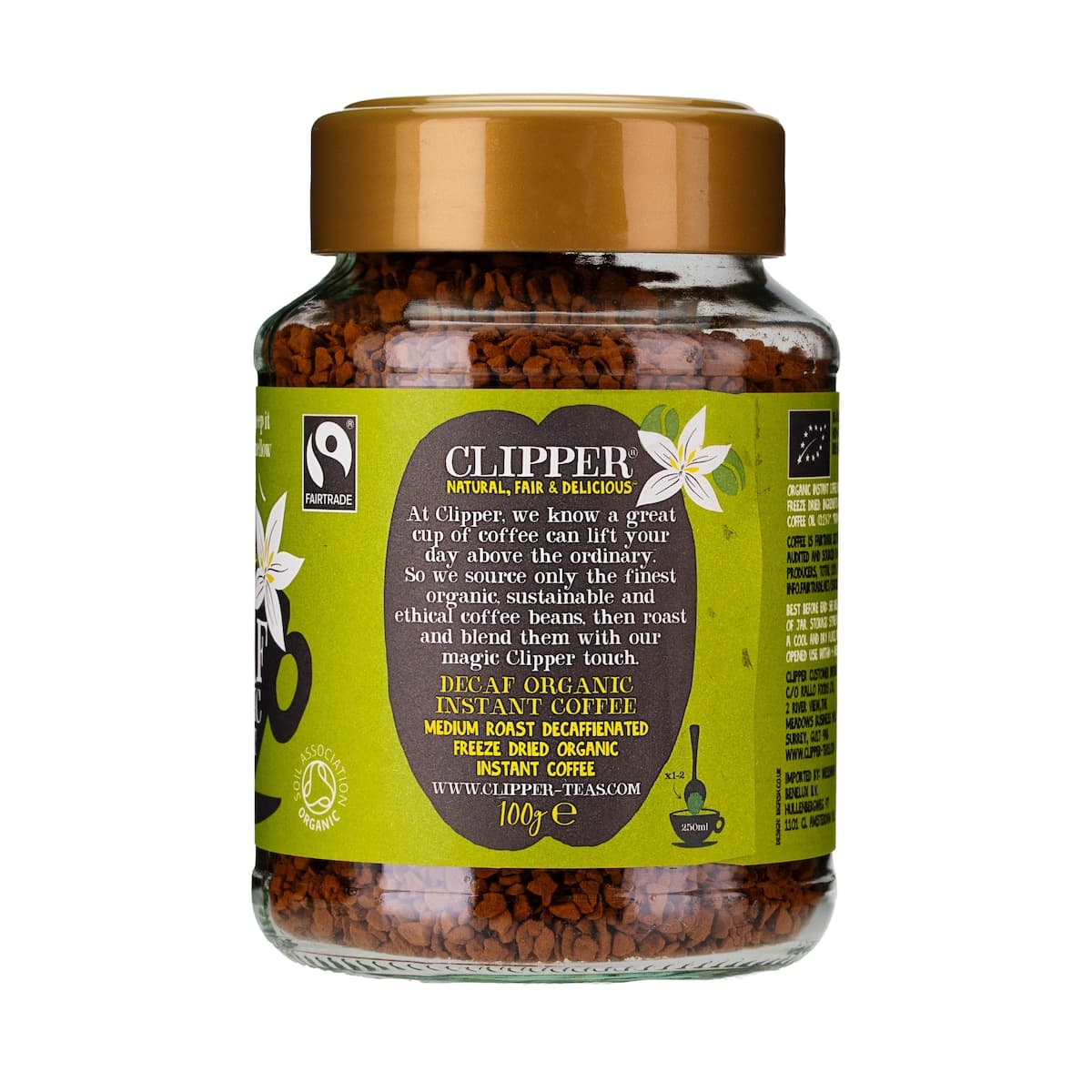 Thumbnail Clipper Coffee Organic Decaf 100g
