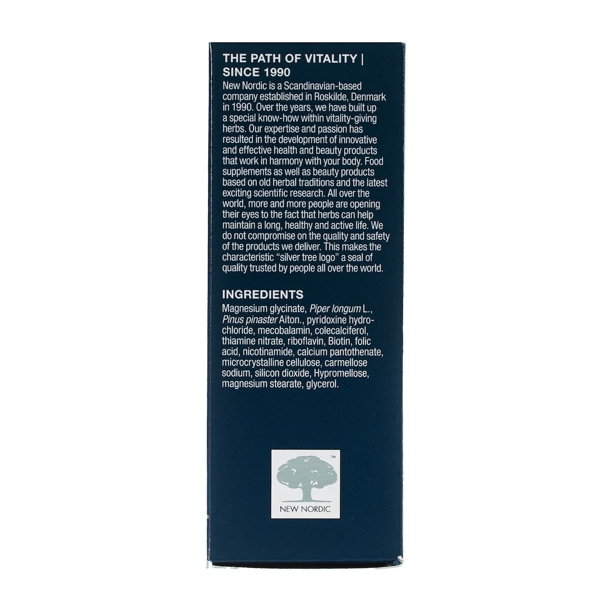 Thumbnail New Nordic Active Magnesium Glycinate 600mg 60 Tablets