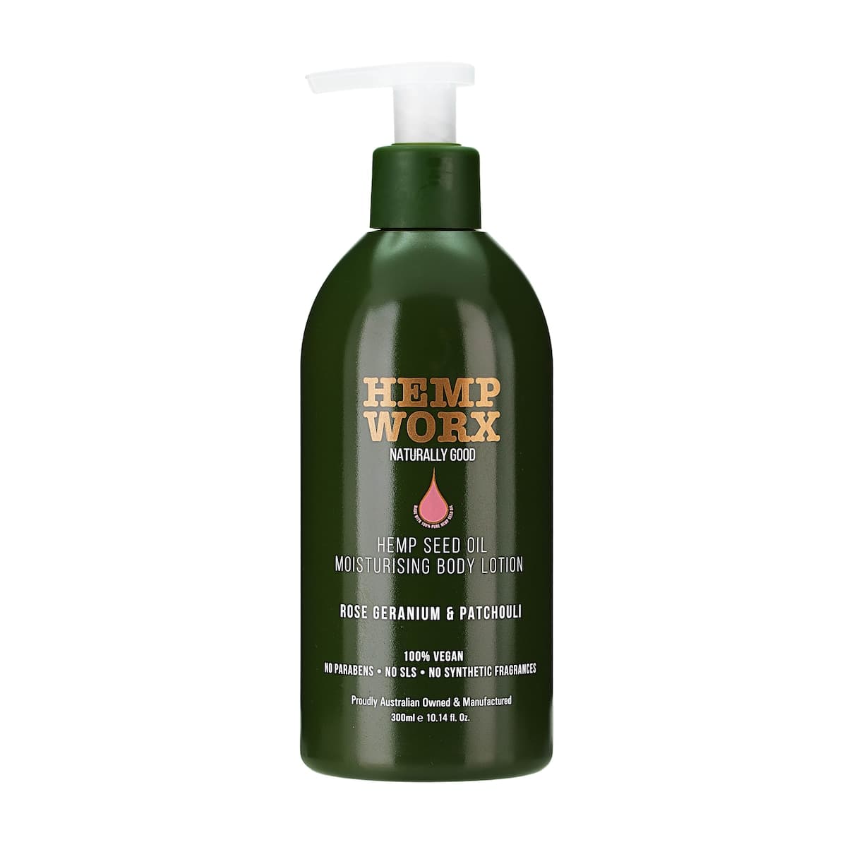 Thumbnail Hemp Worx Rose Geranium & Patchouli Body Lotion 300ml