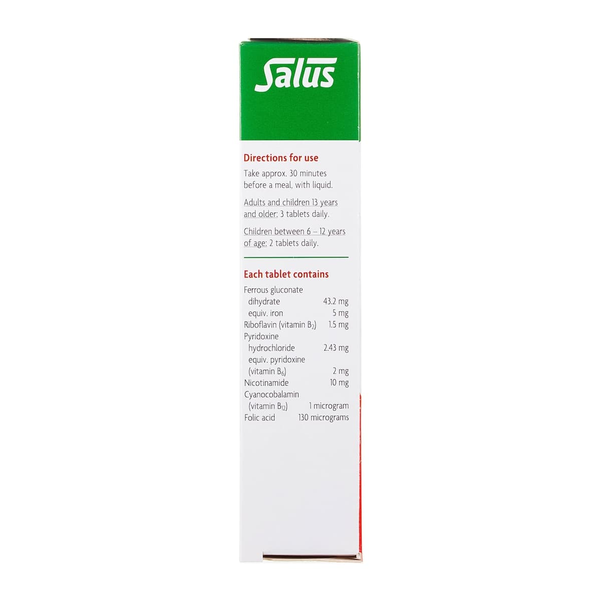 Thumbnail Floradix Iron Plus 84 Tablets