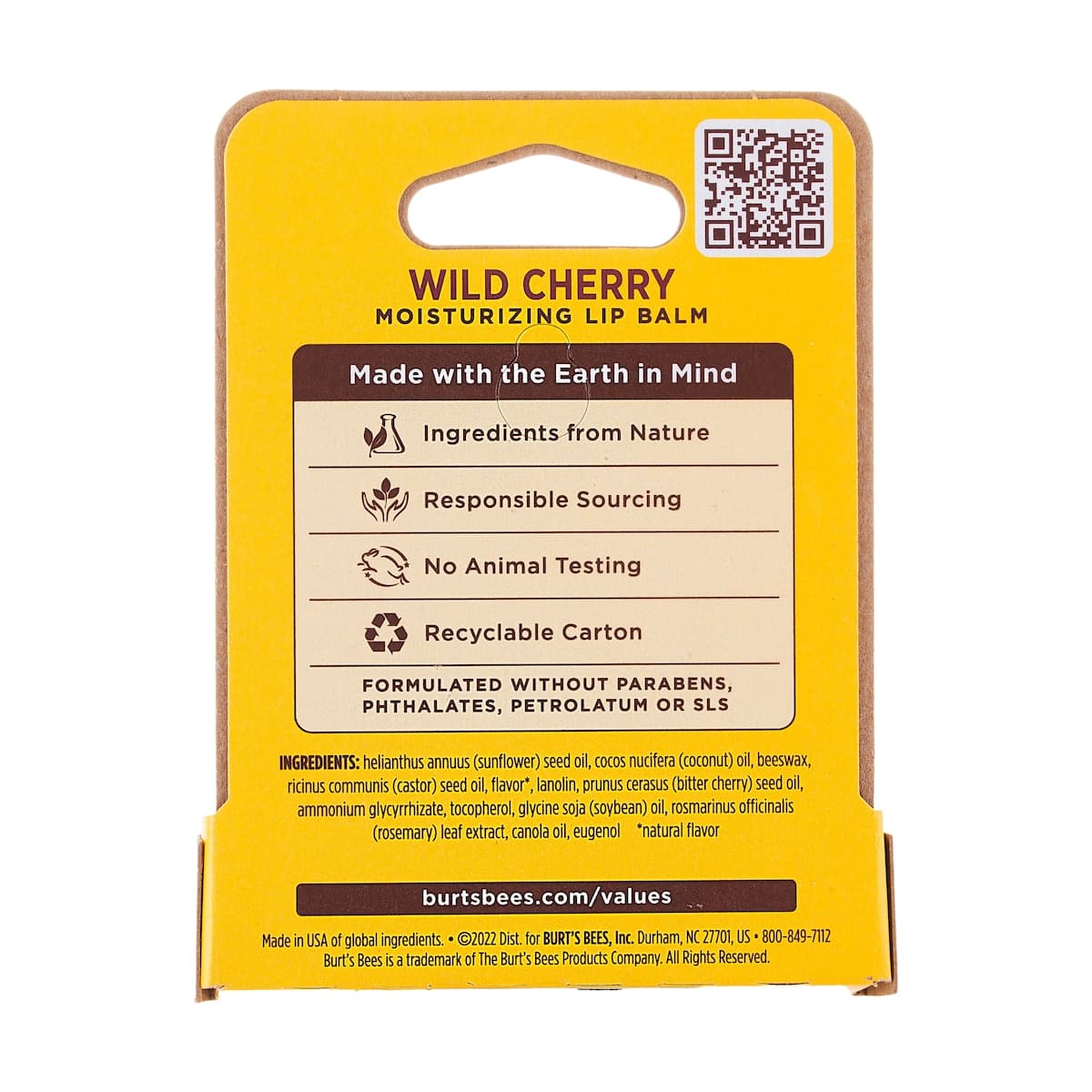 Thumbnail Burts Bees Wild Cherry Lip Balm 4.25g