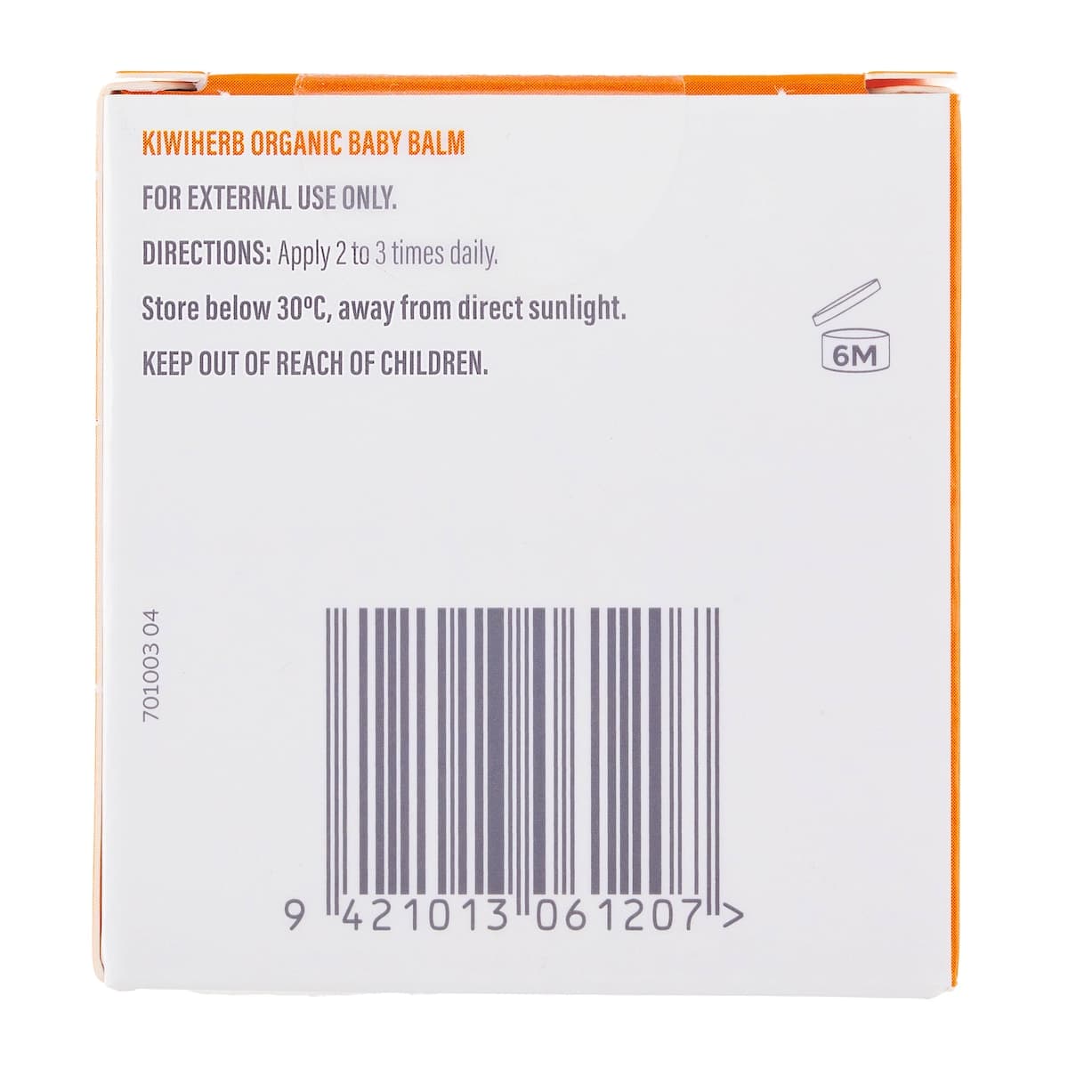 Thumbnail Kiwiherb Organic Baby Balm 50g