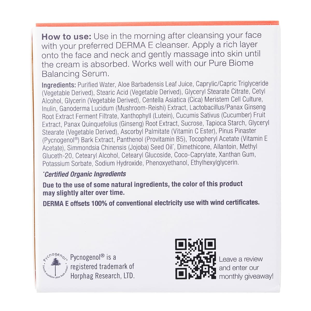 Thumbnail Derma E Pure Biome Balancing Cream 56g