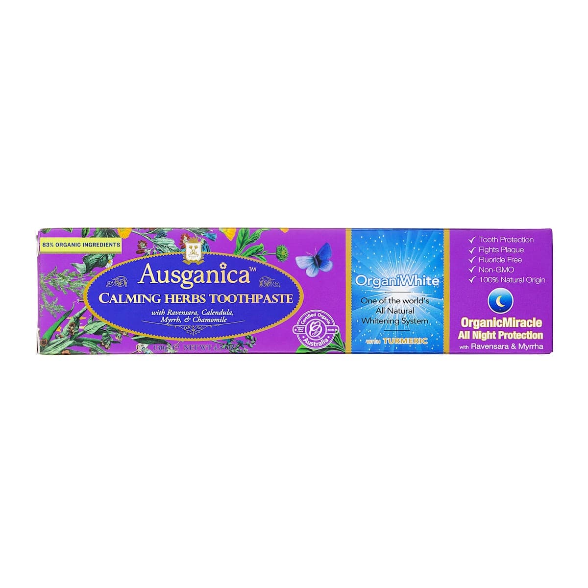 Thumbnail Ausganica Organiwhite Calming Herbs Toothpaste 130g