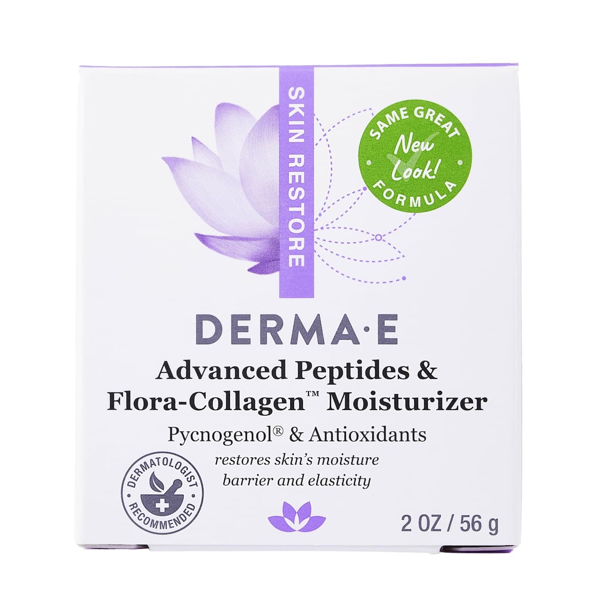 Thumbnail Derma E Advanced Peptides and Flora Collagen Moisturiser 56g