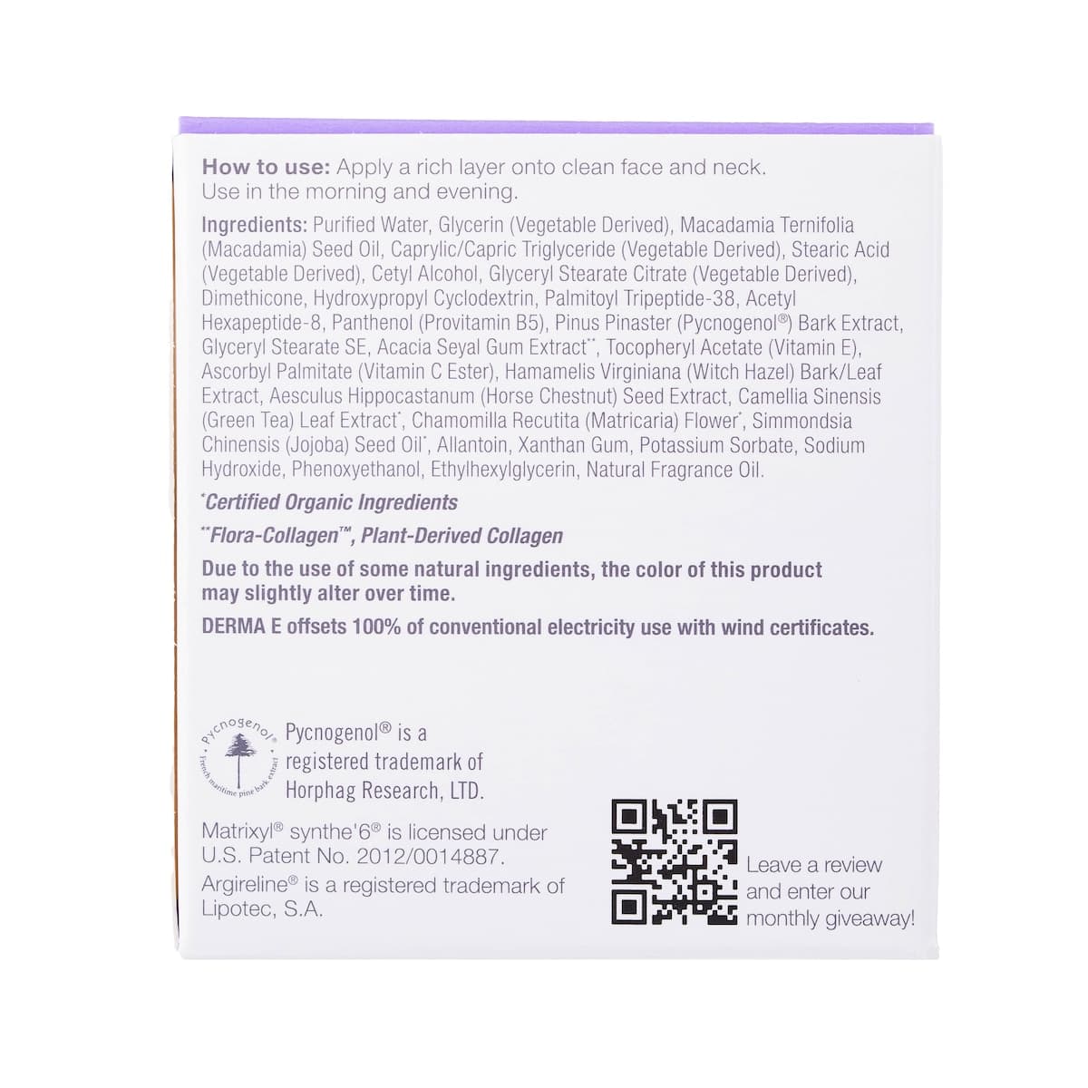 Thumbnail Derma E Advanced Peptides and Flora Collagen Moisturiser 56g