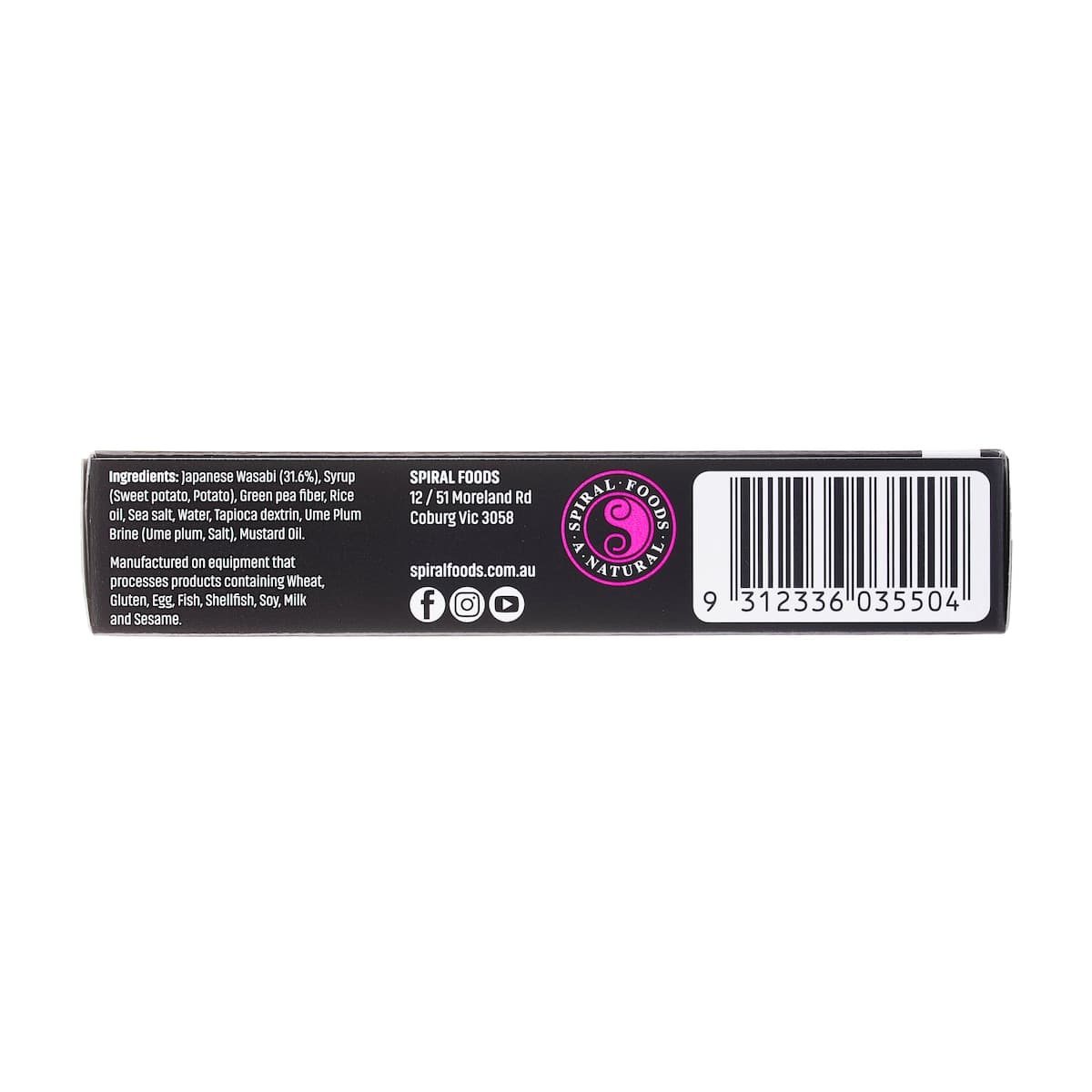 Thumbnail Spiral Wasabi Paste 43g