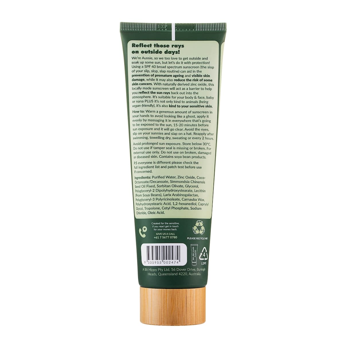 Thumbnail A Bit Hippy Anti-Skin Irritation Sunscreen SPF40 - 120g