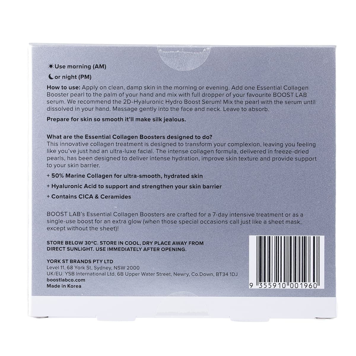 Thumbnail Boost Lab Essential Collagen Boosters 7 Pack