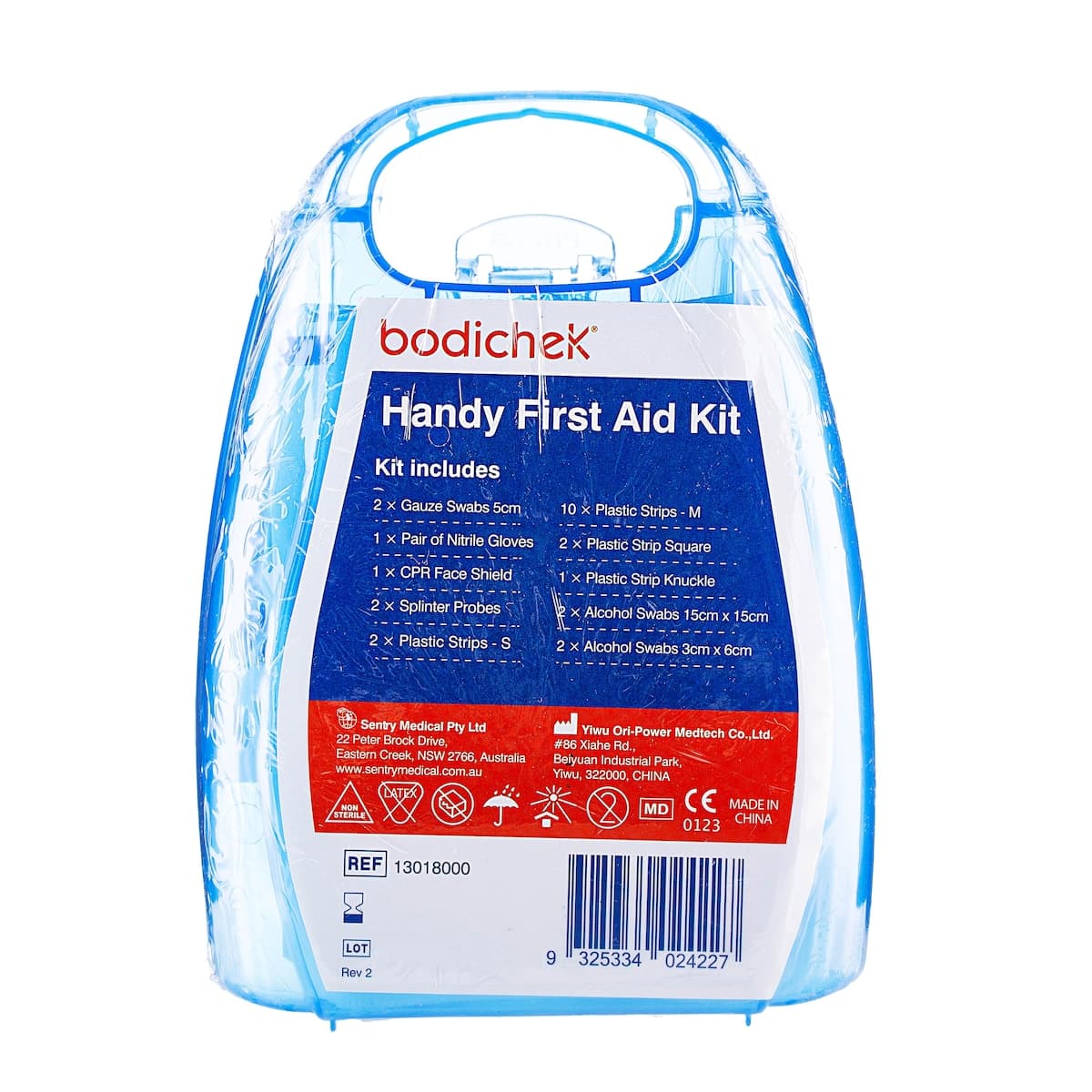 Thumbnail Bodichek First Aid Kit 25 Pieces Assorted Colours